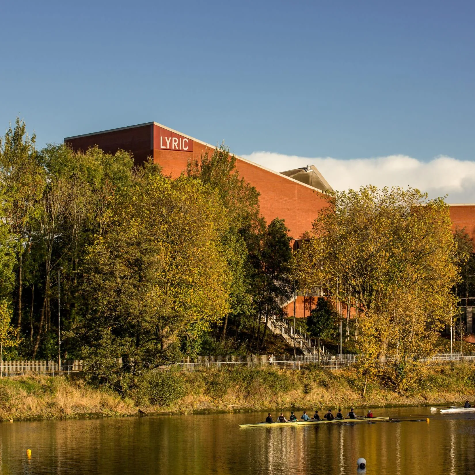Exterior shot of the Lyric Theatre Building