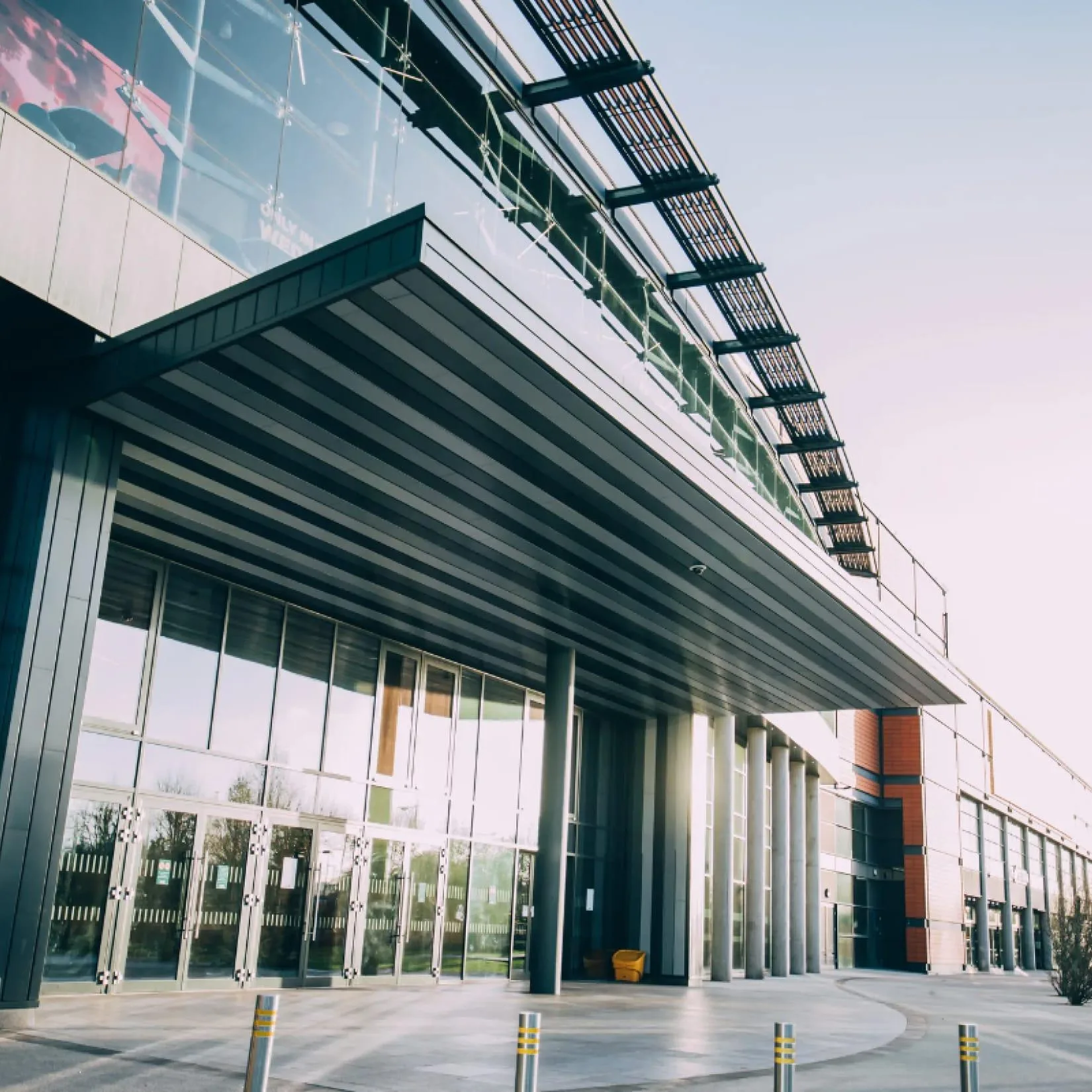 Exterior shot front entrance O2 Belfast